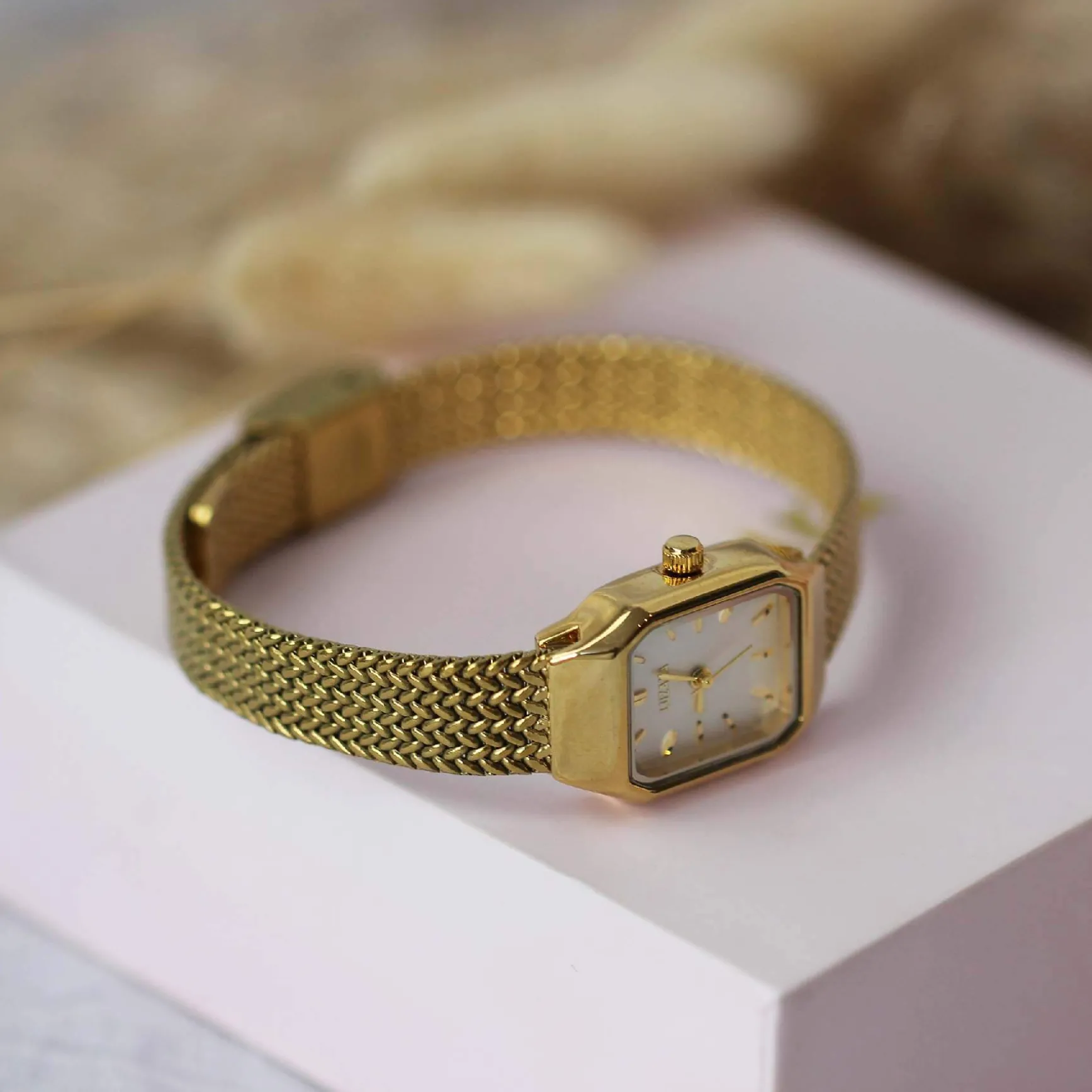 Montre Mila acier doré or