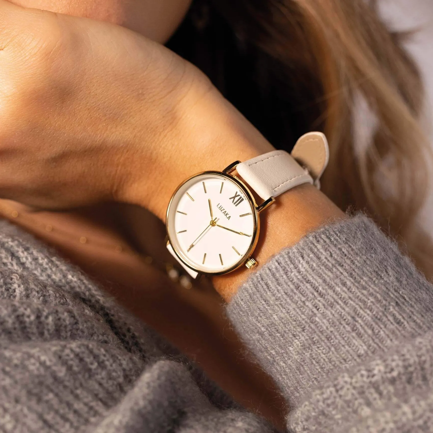 Montre Nova blanche