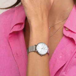 Montre Zoé ronde acier