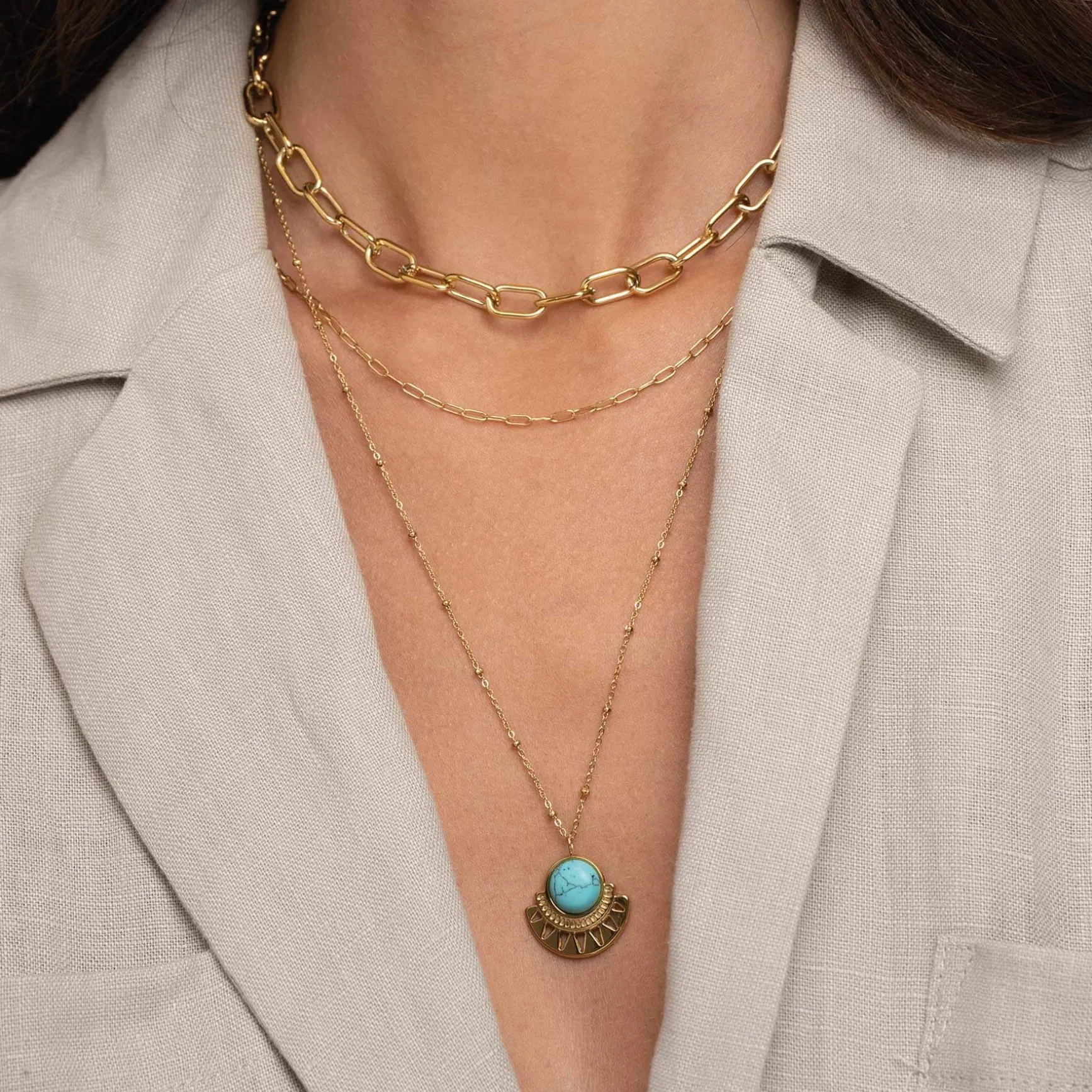 Multirangs Enya Turquoise