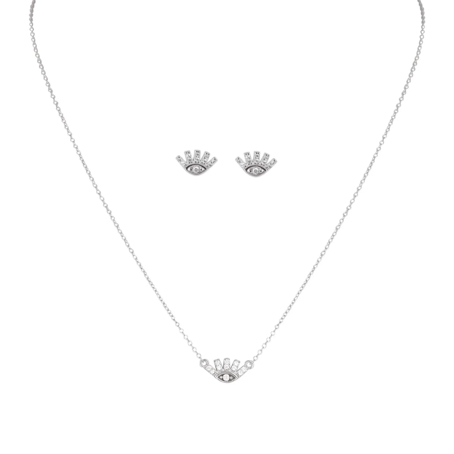 Parure oeil Argent 925