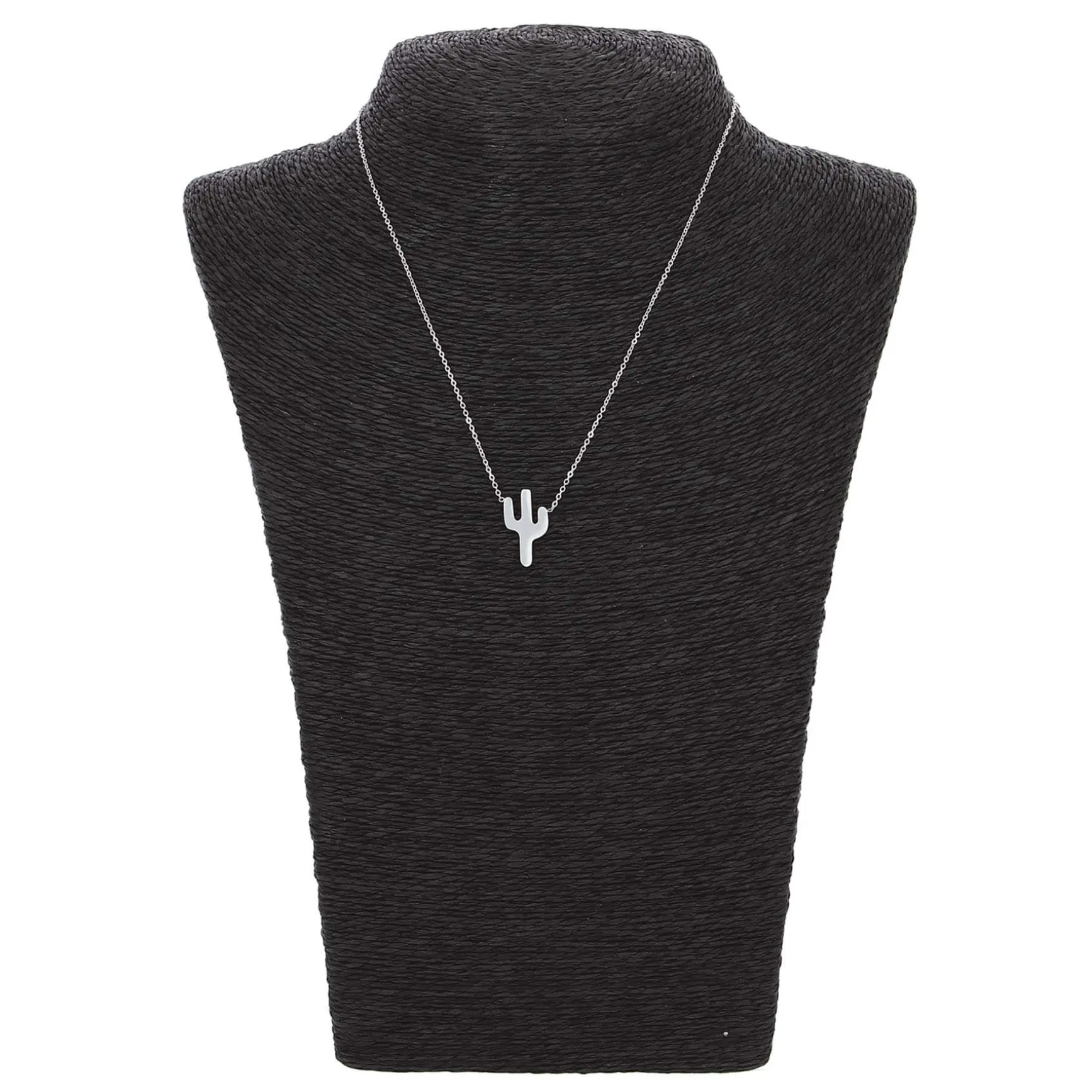 Pendentif Cactus acier