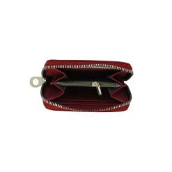 Porte monnaie Léna rouge foncé