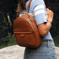 Sac à dos Anais camel