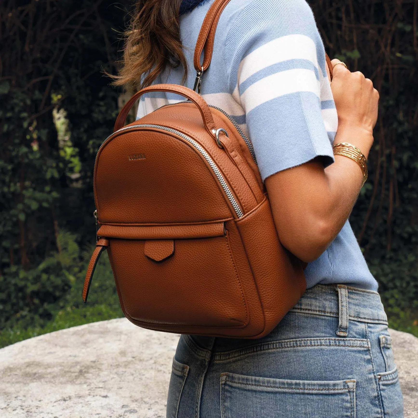Sac à dos Anais camel