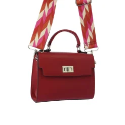 Sac à main Ninon rouge