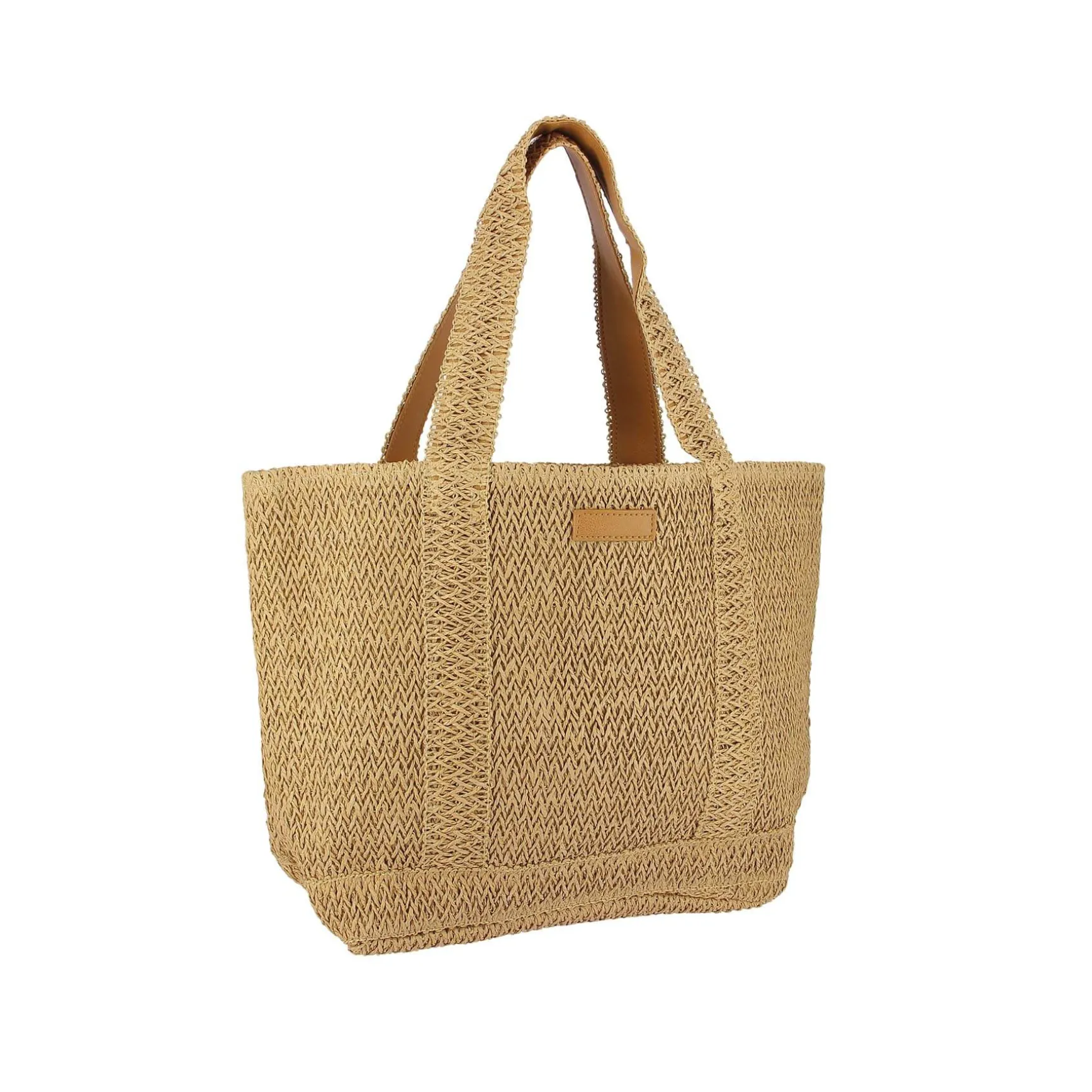 Sac à main paille pampelone naturel