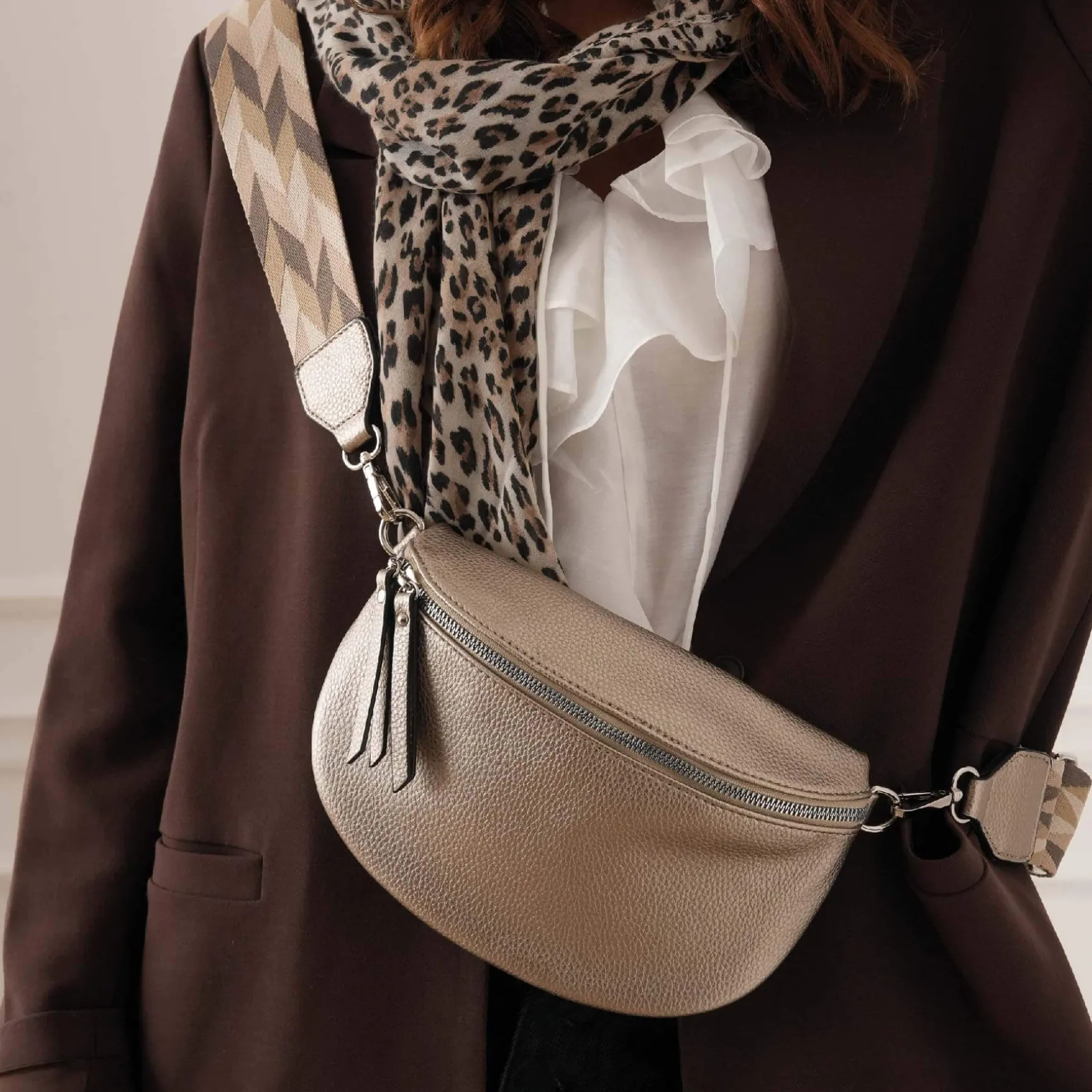 Sac Banane Paola doré