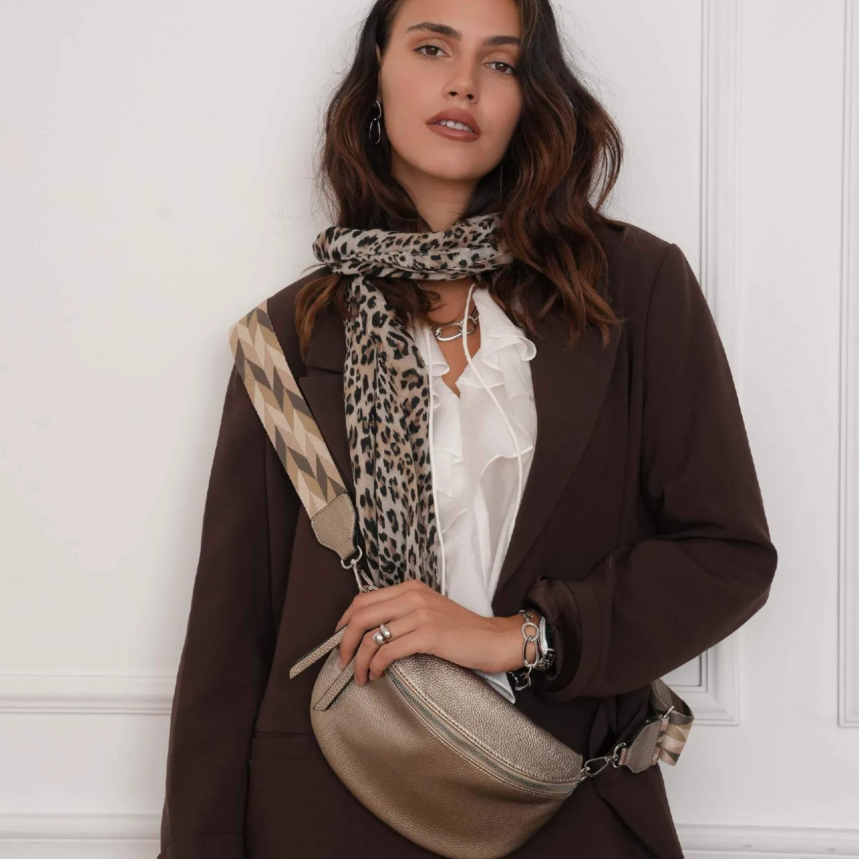 Sac Banane Paola doré