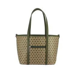 Sac cabas Louise kaki