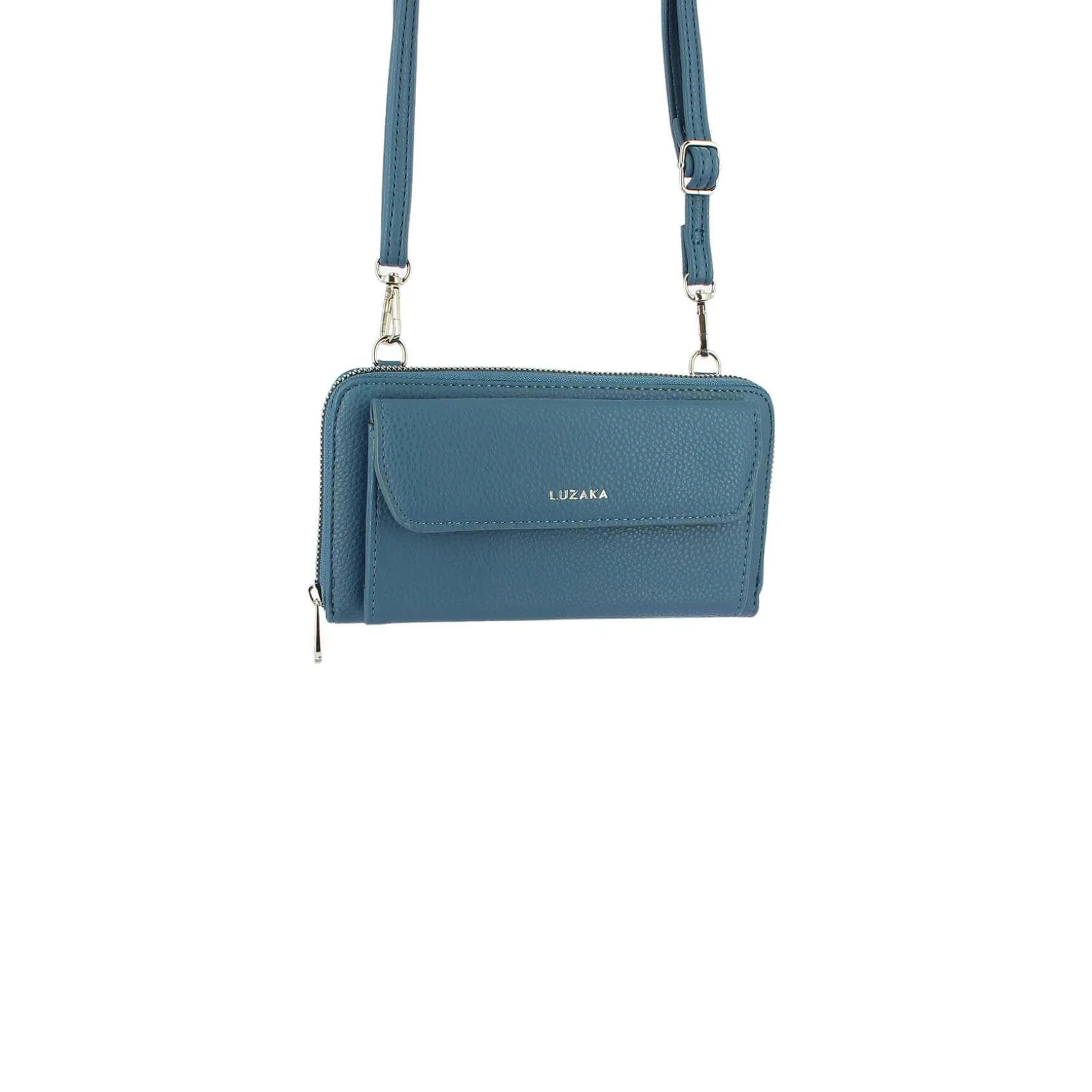 Sac Portefeuille horizontal bleu jean