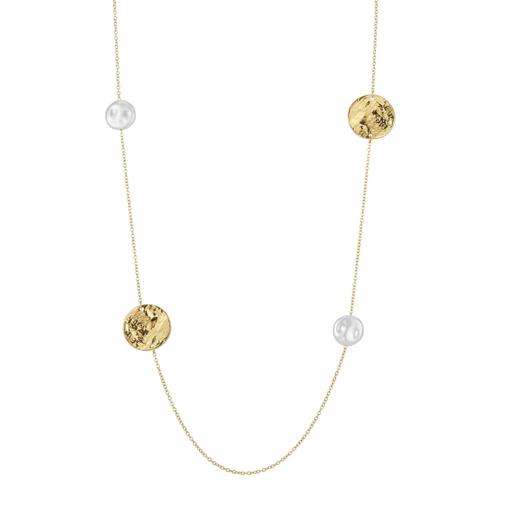 Sautoir Marie perles nacre
