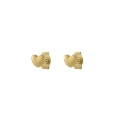 Set 3 boucles Celeste acier doré or